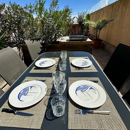 Apartment Le Rooftop Azur 6 Pers Triplex Vue Hyeres
