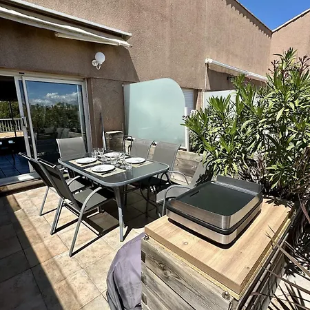 Le Rooftop Azur 6 Pers Triplex Vue * Hyeres