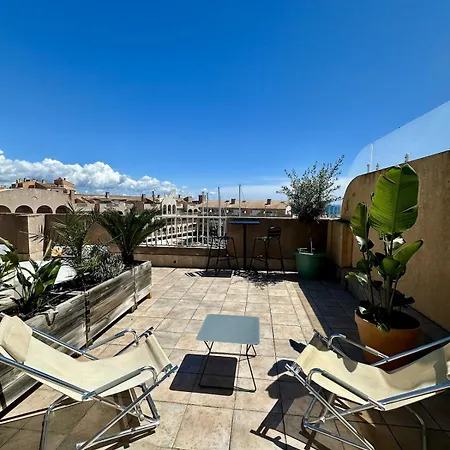 Apartment Le Rooftop Azur 6 Pers Triplex Vue
