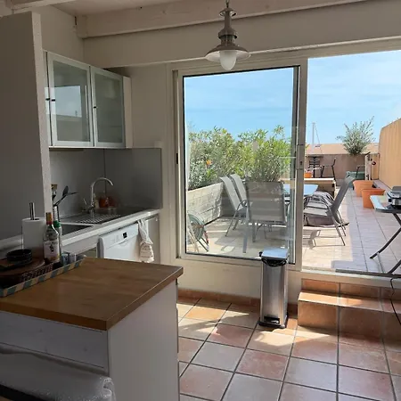 Le Rooftop Azur 6 Pers Triplex Vue *